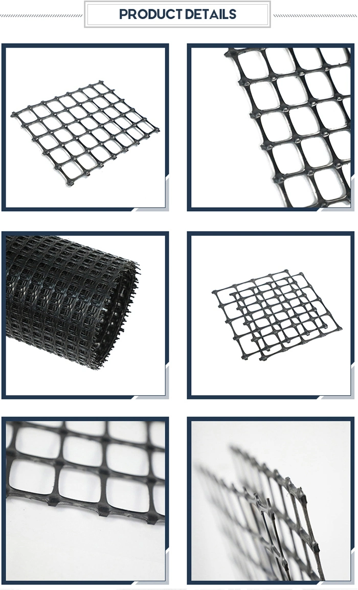 Security Grid Pavement Geogrid Road Base Reinforcement Biaxial Geogrid