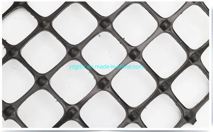 Plastic PP Geogrid Biaxial Geogrid for Road Railway Construction Reinforcement