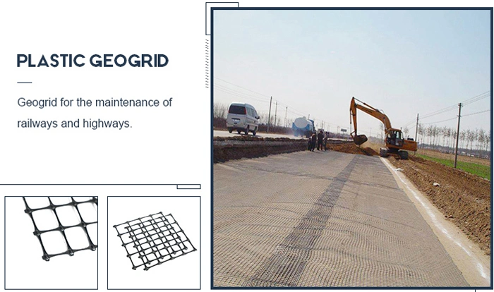 Security Grid Pavement Geogrid Road Base Reinforcement Biaxial Geogrid