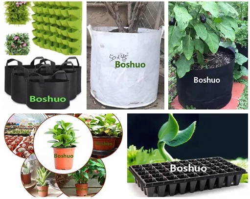 9 18 25 36 49 64 Pocket 2 3 5 7 10 20 30 Gallon Geotextile Fabric Felt Garden Vertical Hanging Root Nursery Plant Seedling Potato Vegetable Grow Planter Geo Bag
